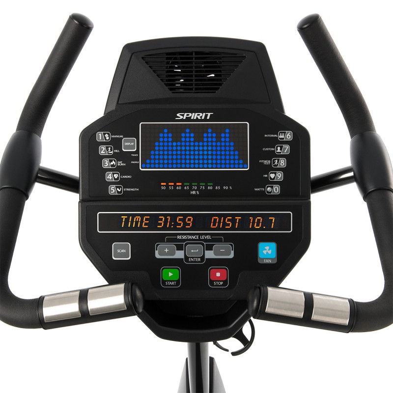 Велотренажер Spirit Fitness CU800 Graphite gray