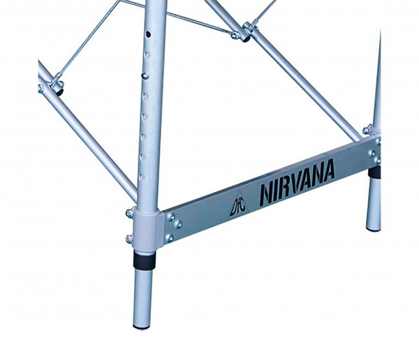 Массажный стол DFC NIRVANA, Elegant LUXE, 186х70х4 см, алюм. ножки, цвет св.голубой (Lt.Blue)