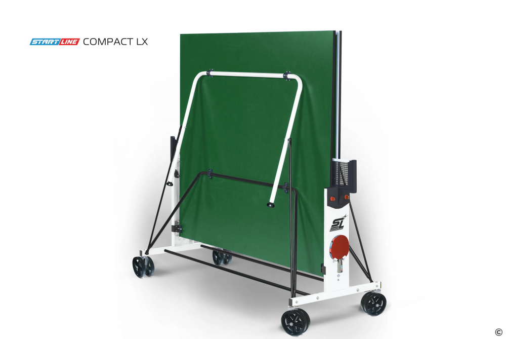 Теннисный стол START LINE COMPACT LX с сеткой Green