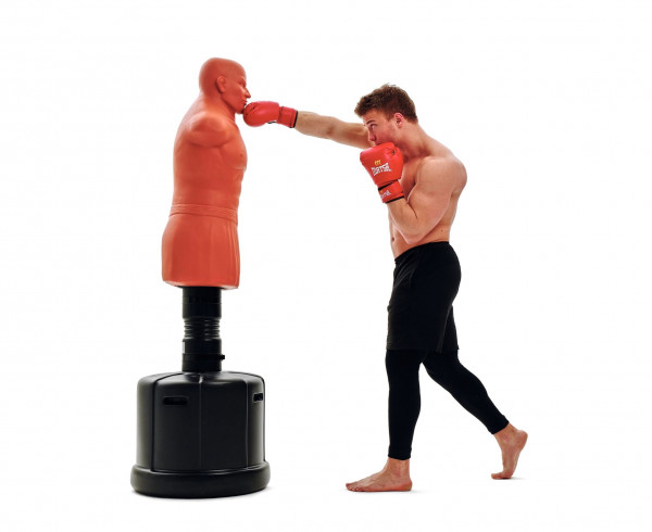 Манекен Boxing Punching Man-Heavy (беж) (манекен плюс колба) Регулировка высоты