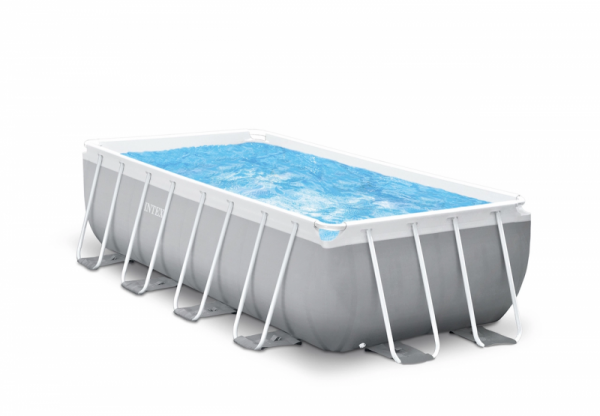 Каркасный бассейн Intex Prism Frame 400х200х122см, 8418л, фил.-насос 2006л\ч, лестница