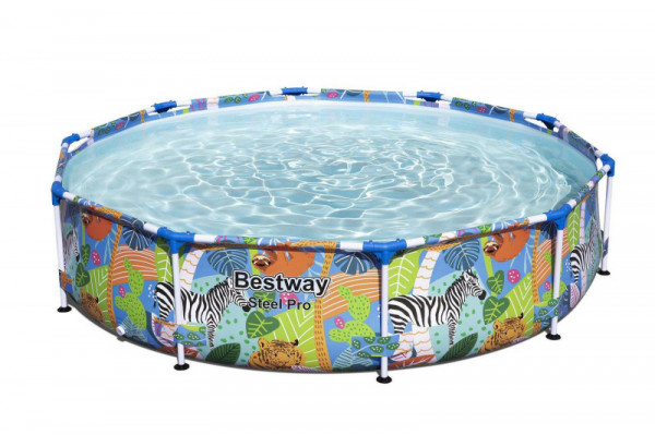 Каркасный бассейн Bestway Steel Pro 305х66см, 4062л