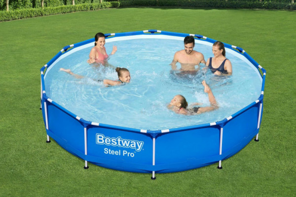 Каркасный бассейн Bestway Steel Pro 366х76см, 6473л