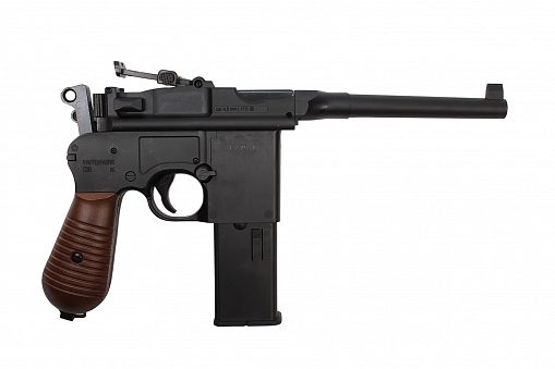 Пистолет пневматический Umarex Legends C96 сплав, черный (Blowback) 4,5мм