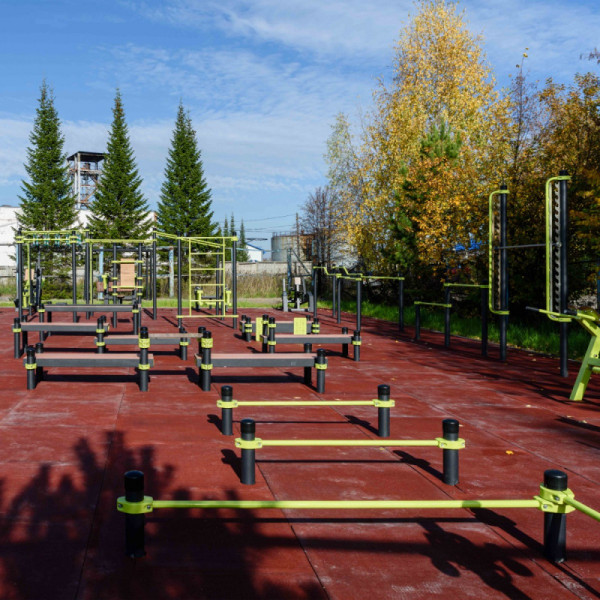 GTO Брусья разноуровневые изогнутые (подходит ОВЗ) ZAVODSPORTA W360