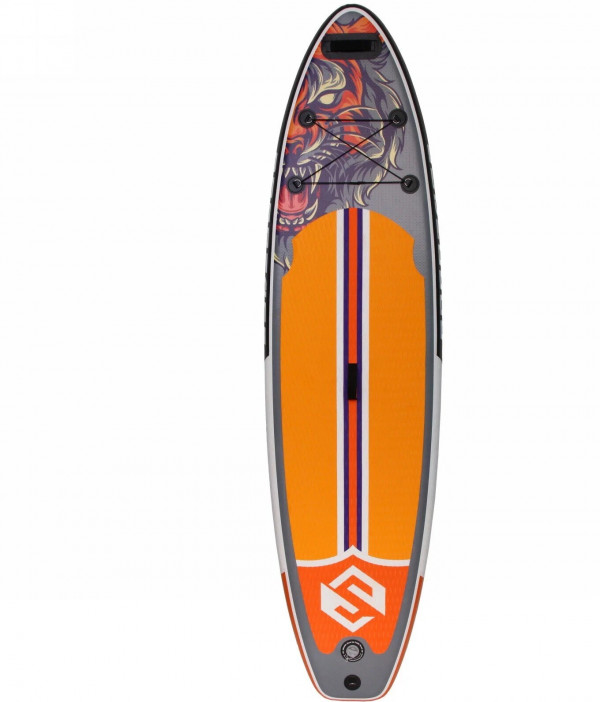 SUP-доска для плавания Monster, 320*80*15 см + 4 аксессуара, до 150 кг Sportage
