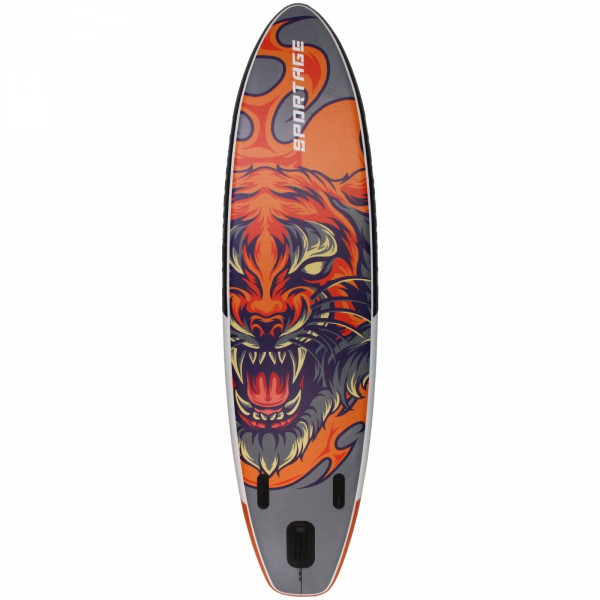 SUP-доска для плавания Monster, 320*80*15 см + 4 аксессуара, до 150 кг Sportage
