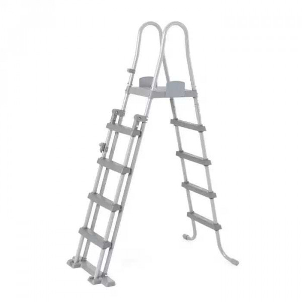Каркасный бассейн Bestway Power Steel 671x132см "Камень" 40377л, фил.-нас. 9463л/ч, лестн., тент, попл.-доз (56889 BW)