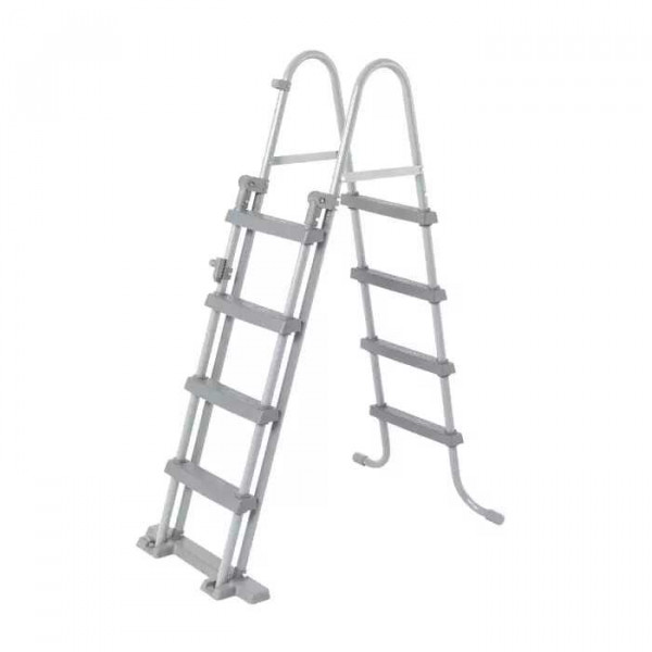 Каркасный бассейн Bestway Power Steel 610х366х122см, 20241л, фил.-насос 5678л/ч, лестница, тент, попл.-доз (5611R BW)