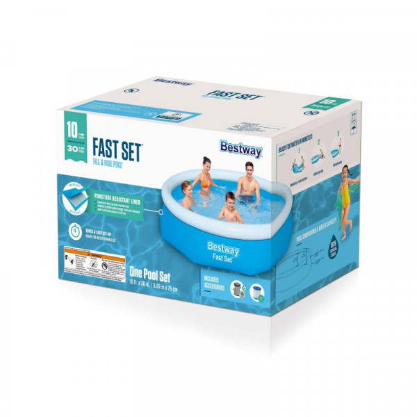 Бассейн Bestway Fast Set 305х76см, 3800л (57266 BW)