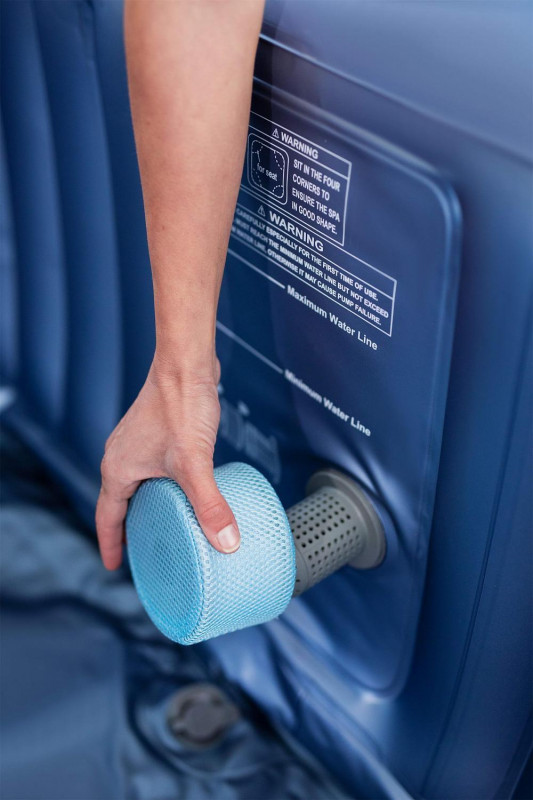 СПА-бассейн Mspa 158х158х68см "Tekapo" 650л, квадратный, аэромассаж (C-TE041)