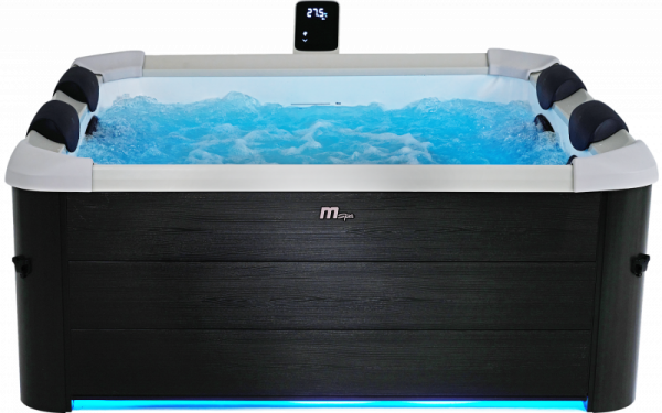 СПА-бассейн Mspa 160х160х65см "Oslo" 850л, квадратный, гидромассаж, аэромассаж (F-OS063W)