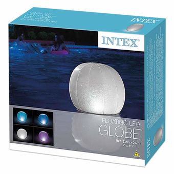 Плавающая подсветка Intex Шар 23х22см (28693)