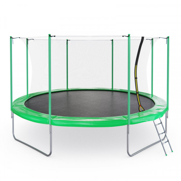 Батут 14FT green с внутренней защитной сеткой