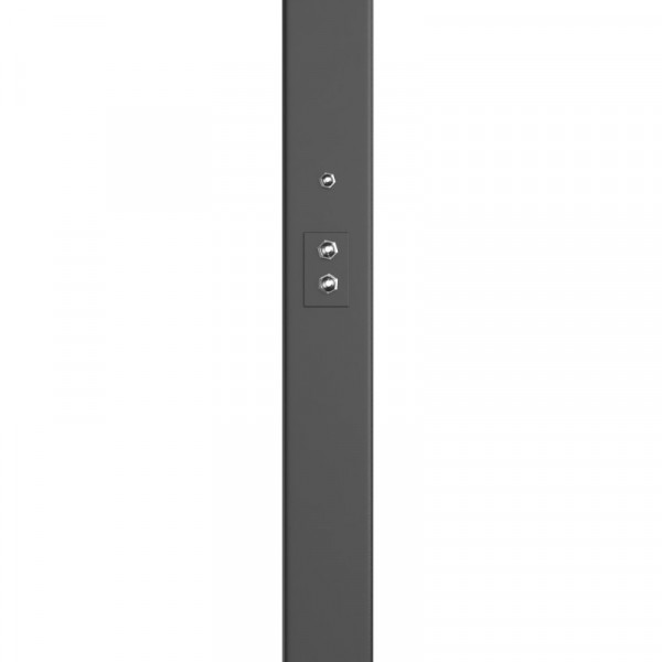 Баскетбольная стойка стационарная UNIX Line B-Stand-PC 72"x42" R45 H230-305 см