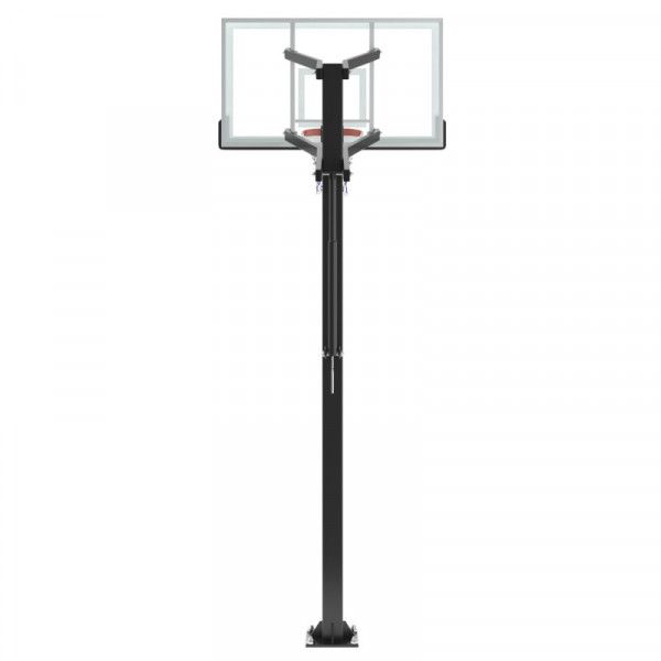 Баскетбольная стойка стационарная UNIX Line B-Stand-PC 72"x42" R45 H230-305 см