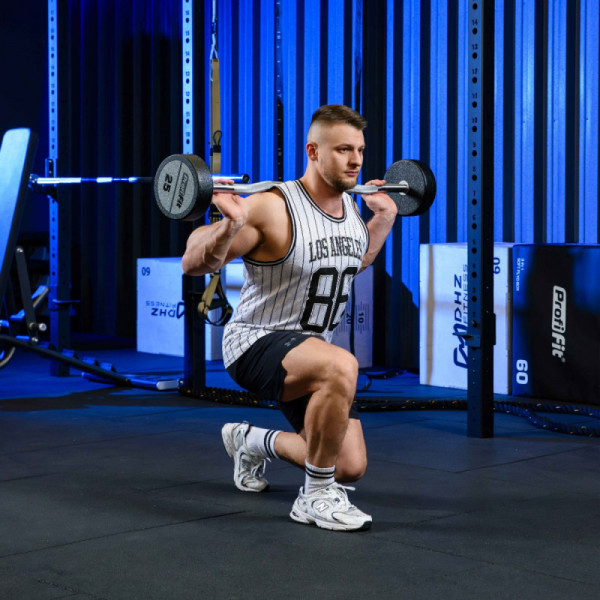 Набор изогнутых полиуретановых штанг (шаг 5 кг, 5 шт) 10-30 кг PROFI-FIT
