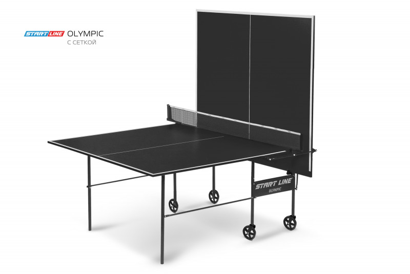 Теннисный стол Olympic с сеткой Black
