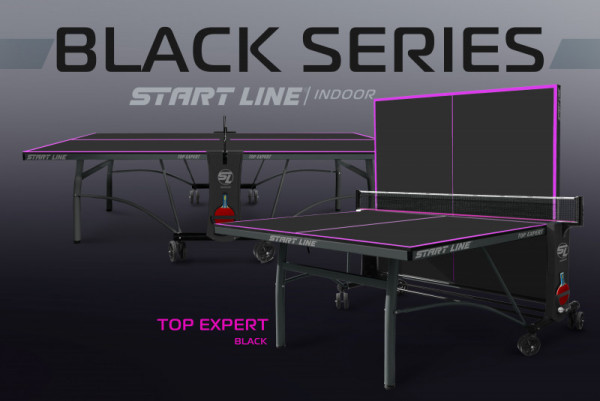 Теннисный стол Top Expert Black