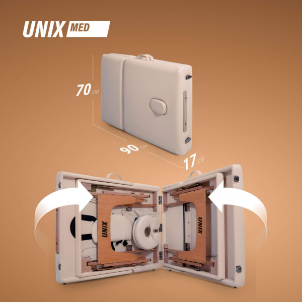 Массажный стол UNIX Premium Cream